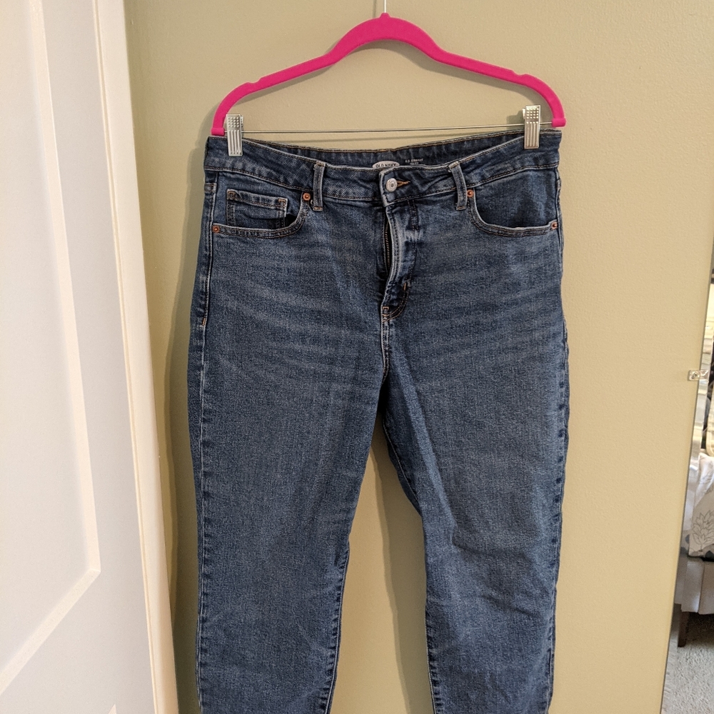 Old Navy OG Straight ankle jeans size 14